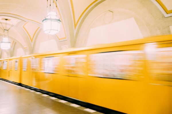 yellow train