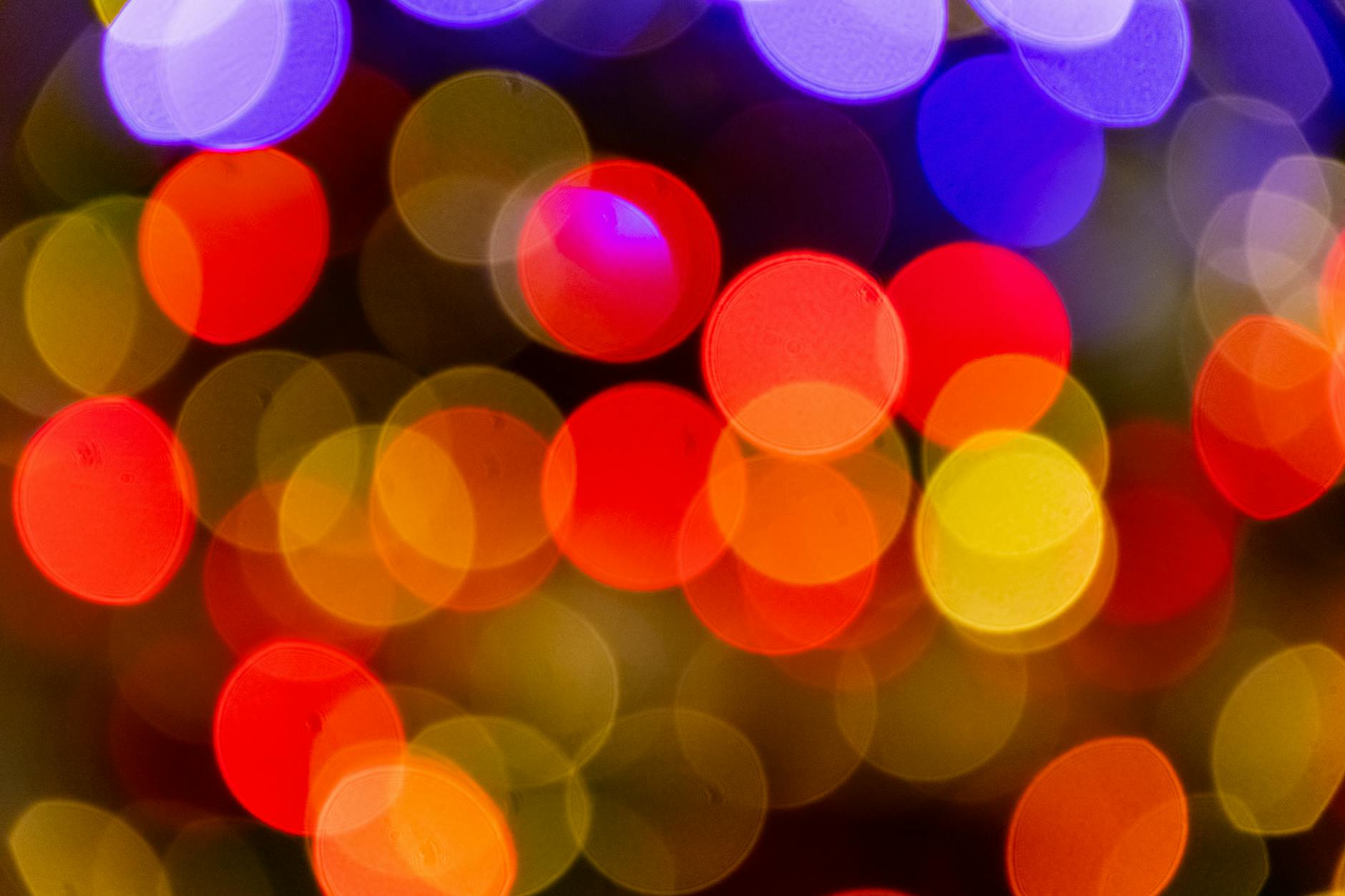 photo of colorful bokeh